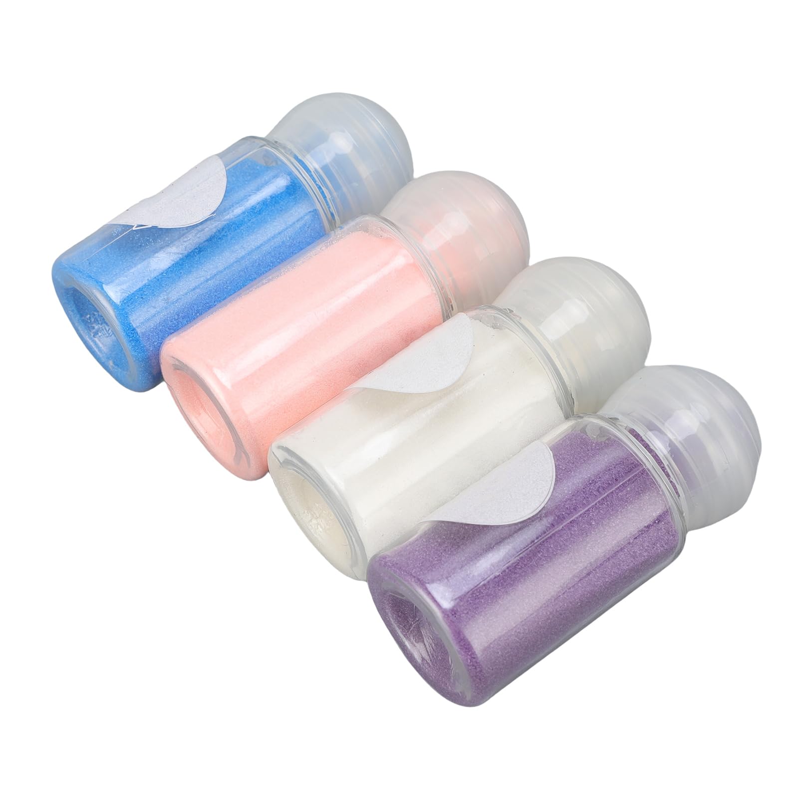 Emboss Powder, Embossing Powder Heat Activated 4Pcs Set 10ml Each for Scrapbooks Rubber Stamps Paper Crafts