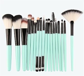 18 Makeup Brush Set Beauty kit Blush Fan Eye ...