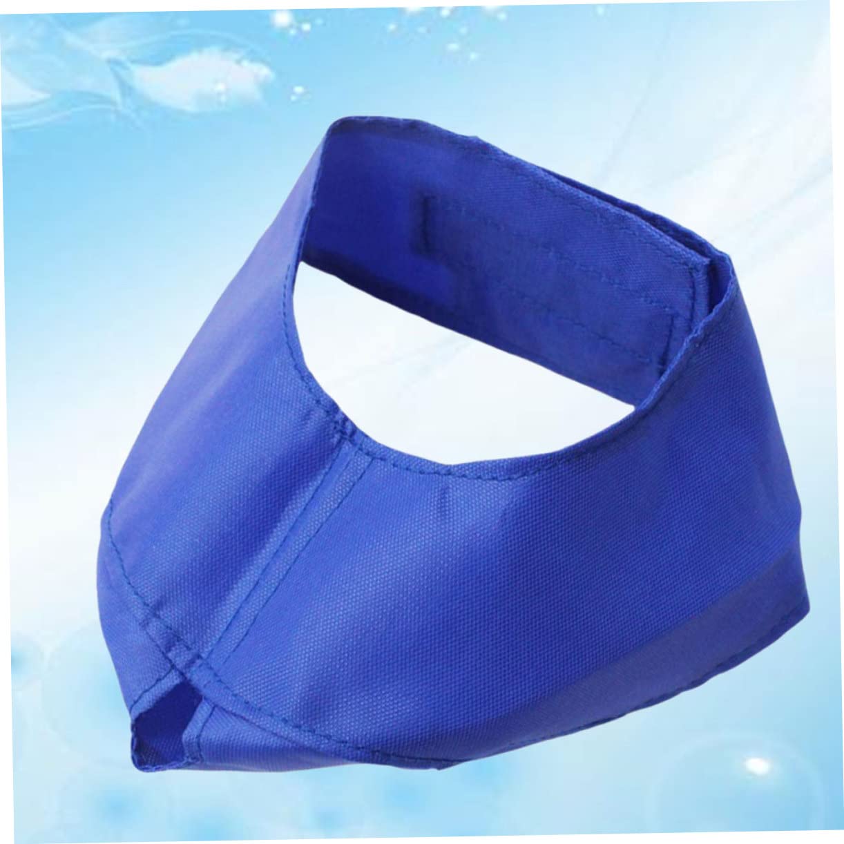 COLLBATH Bissfeste Katzenaugenmaske aus Nylon mit Kleinem Lochdesign und Kleinem Tragbare Augenklappe für Katzen und Hunde bei Maniküre und Baden
