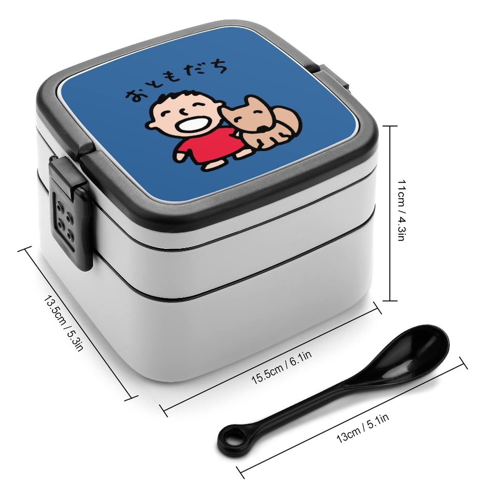 Amazon | みんなのたあ坊 弁当箱 ランチボックス 二段 ふわっと盛れる