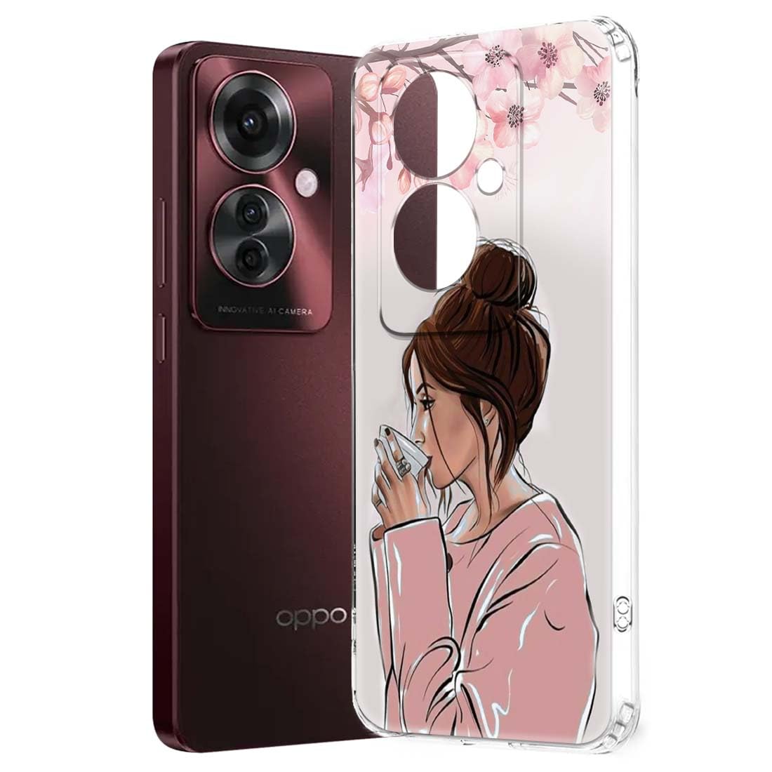 Fashionury Silicone Designer Printed Back Case Cover for Oppo F25 Pro 5G -D0052 (B0CXTD6V9K) Amazon Price History, Amazon Price Tracker
