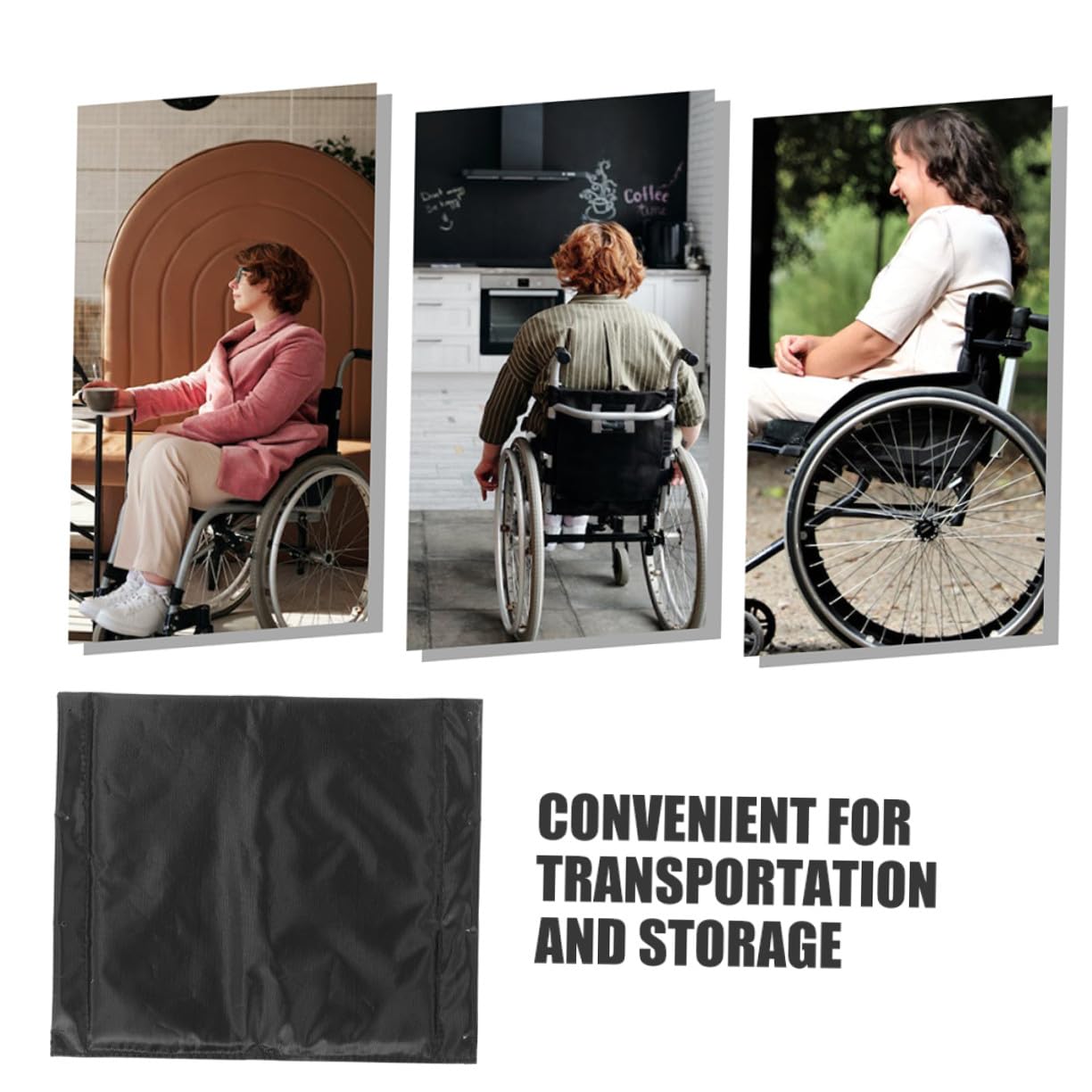 TOYANDONA 2 Piezas Cojines para Silla de Ruedas Unidades Asiento Acolchado Grueso Tela Oxford Transpirable Antideslizante Fácil Instalación Recambio Asiento Silla Ruedas