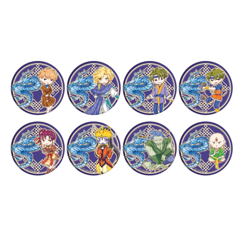 ふしぎ遊戯ピンバッジ8個セット