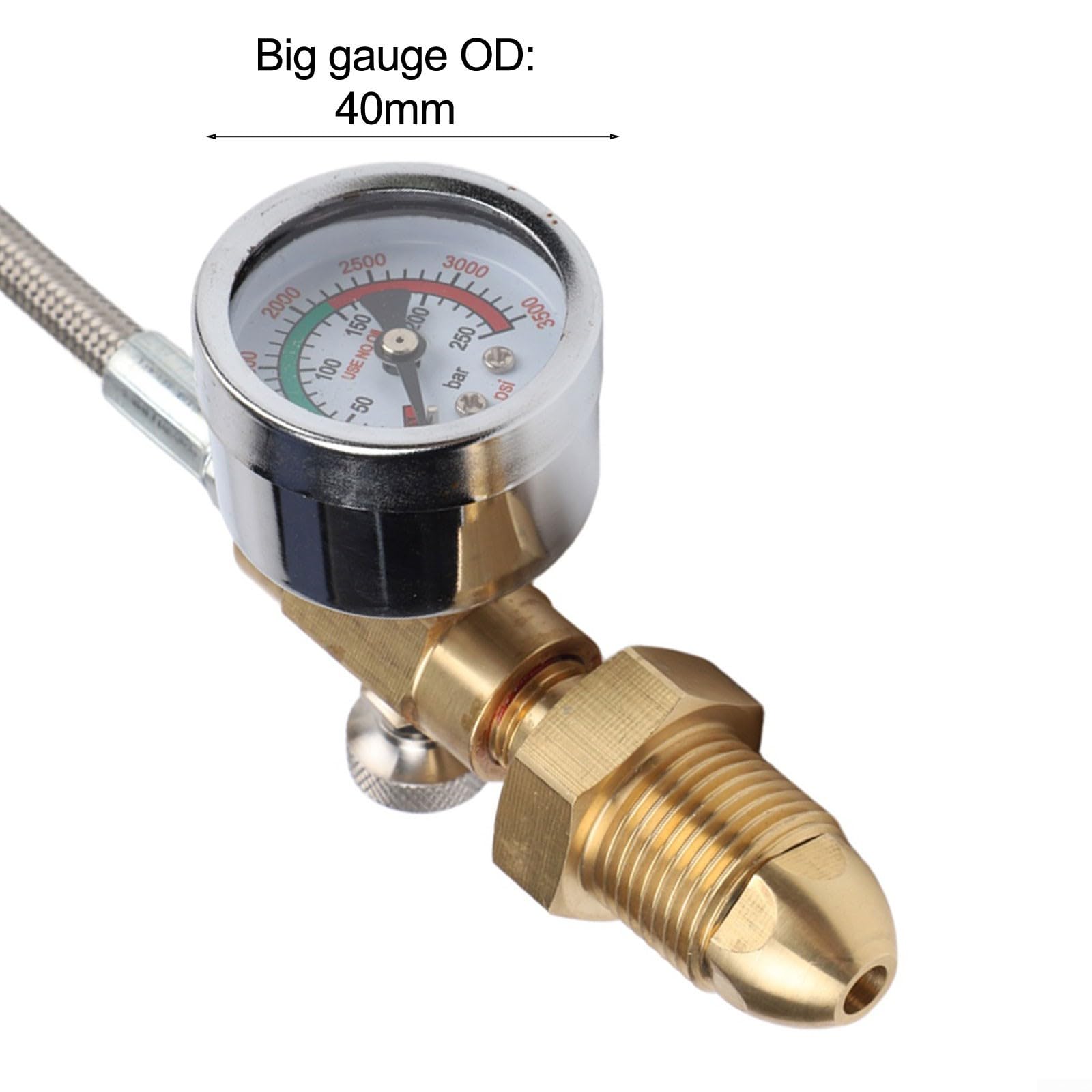 Conector n.º 3 para línea de recarga de botellas de argón BS341 (estilo 4)