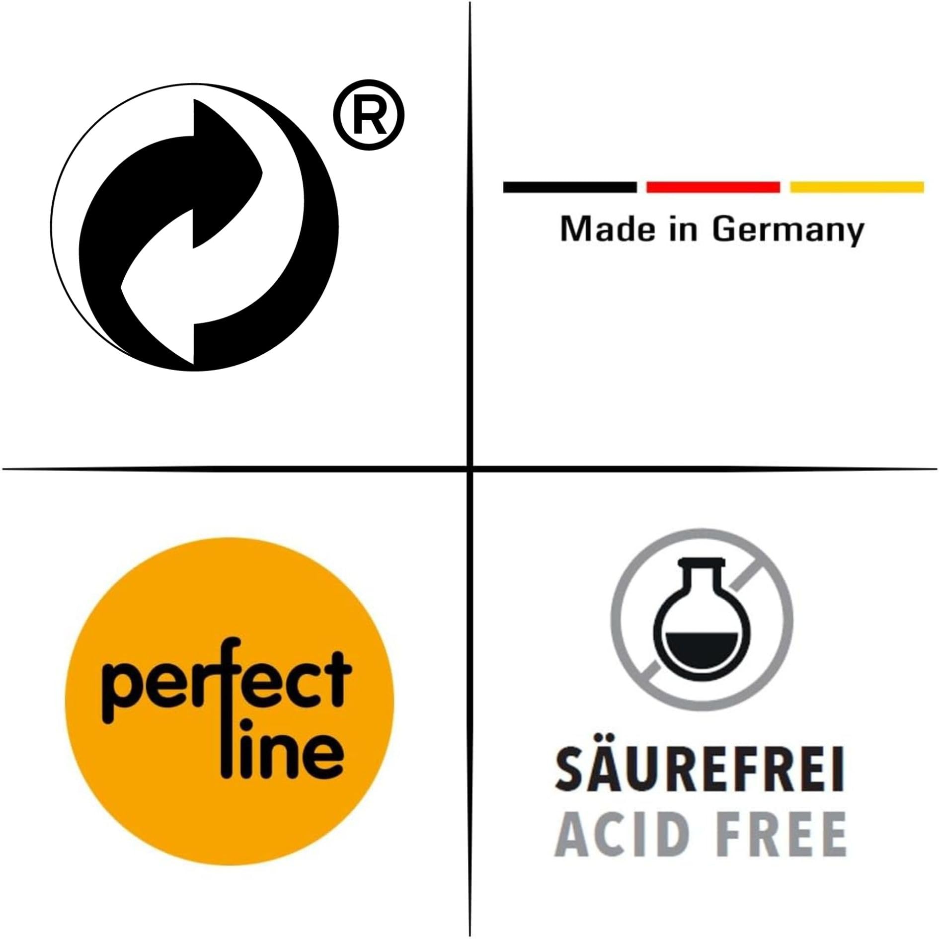 Divisori Per Raccoglitori A4 - Set Da 5 Con 6 Colori, Made In Germany - Foto 5