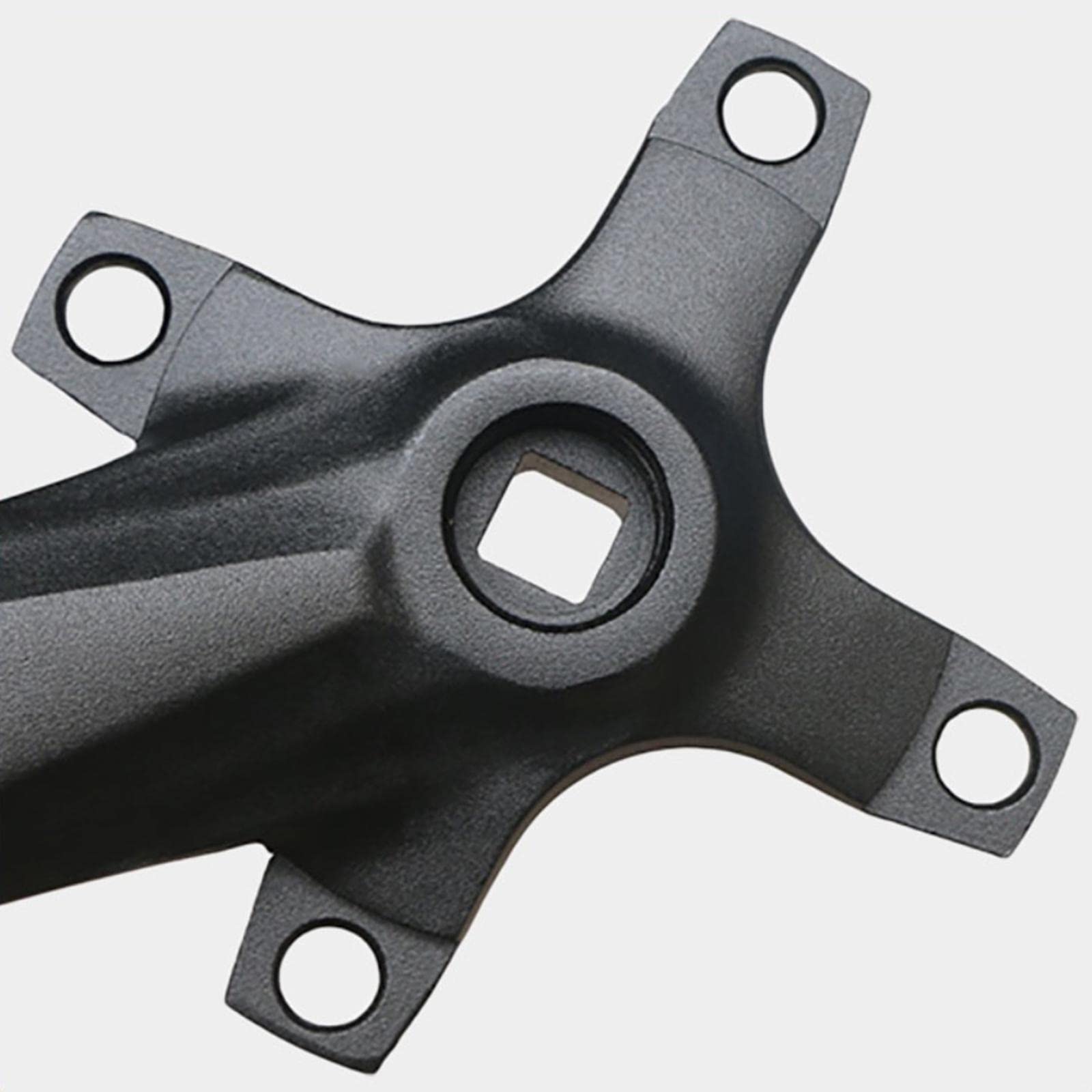 harayaa Guarnitura per Bicicletta in 2 Pezzi con Pedivella Come Set di Guarnitura E Pezzo di Ricambio Realizzato in Lega di Alluminio Leggera