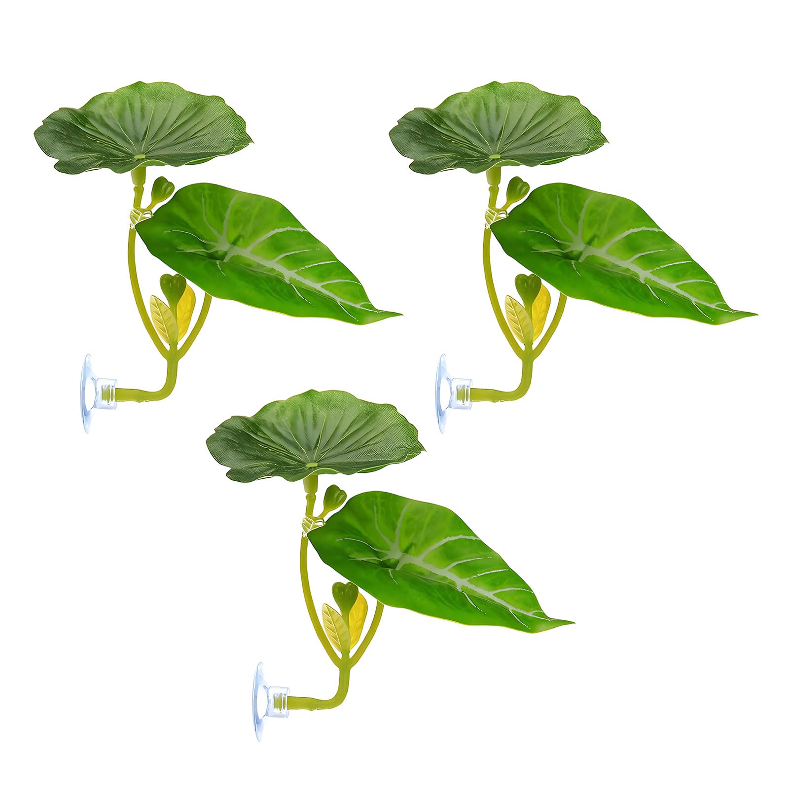 NMFLAB 3Pcs Artificial Colorful Water Plant Small Aquarium Decors Landscape for Beautify Aquarium Landscaping Appearance Decoration
