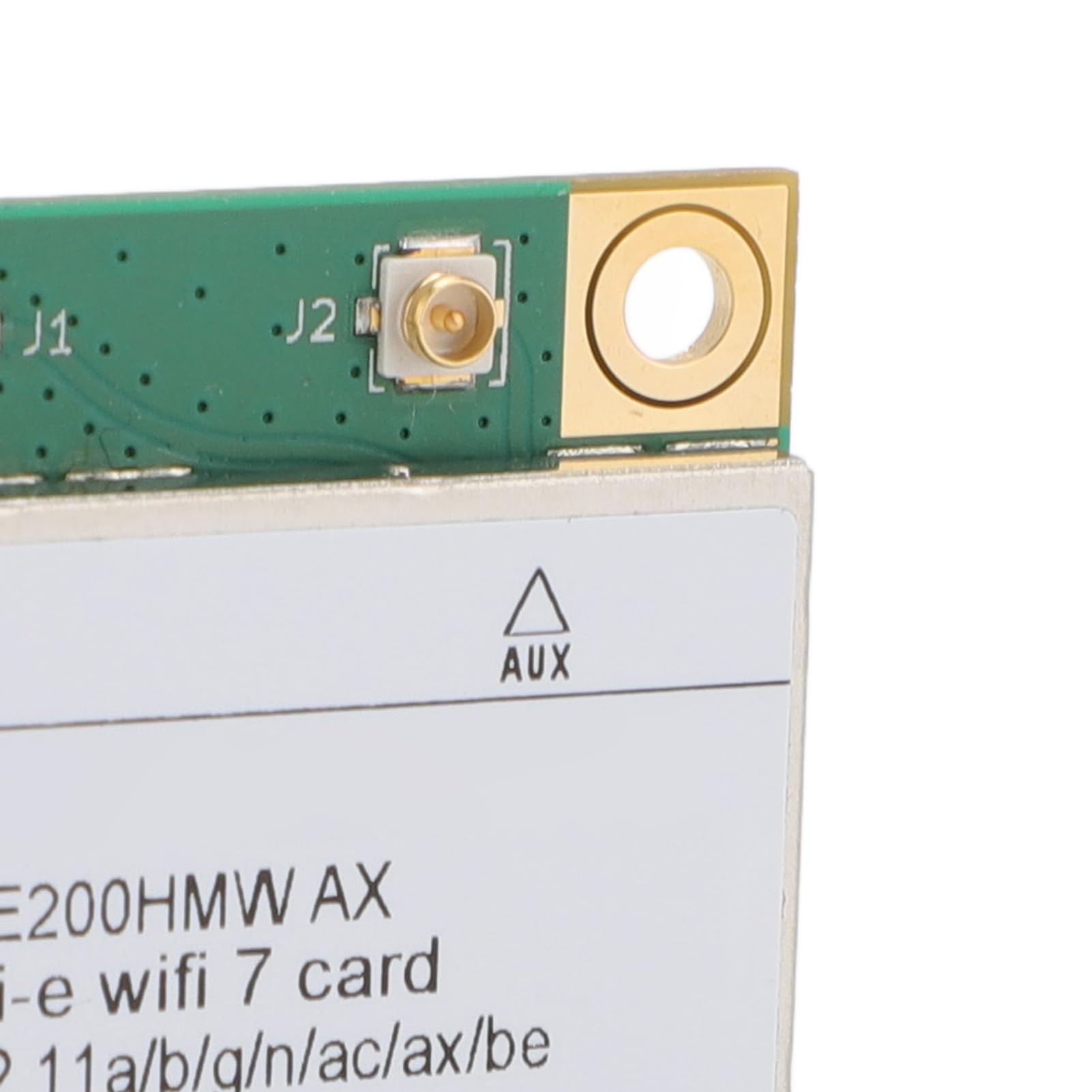 Carte Mini PCI E WiFi 7, 8774 Mbps 2 Bandes 2,4 G 5 G Gigabit Carte Réseau sans Fil Mini Interface PCIE Adaptateur WiFi avec Bluetooth 5.4 BE200HMW pour PC (avec antenne)