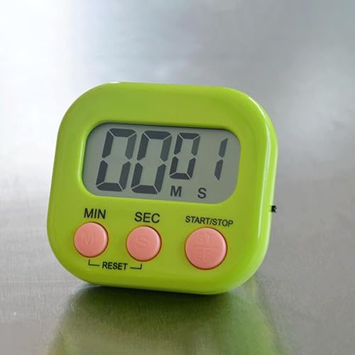 Miniatura 3 de Temporizador de cocina Digital Visual Temporizador Magnético LCD Digital Cuenta Regresiva Cronómetro Portátil con Soporte Cocinar Hornear Deportes