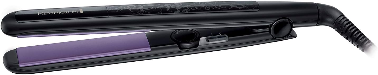 Remington S6300 Colour Protect Ceramic Straightener - Black/Blue