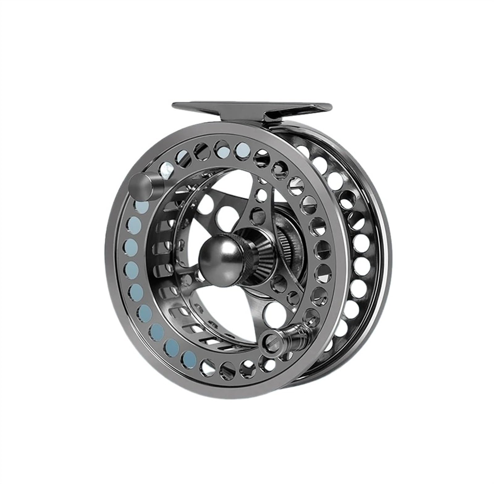 Mulinello per pesca a mosca Mulinello da pesca a mosca in lega di alluminio lavorato CNC multicolore, diverse misure