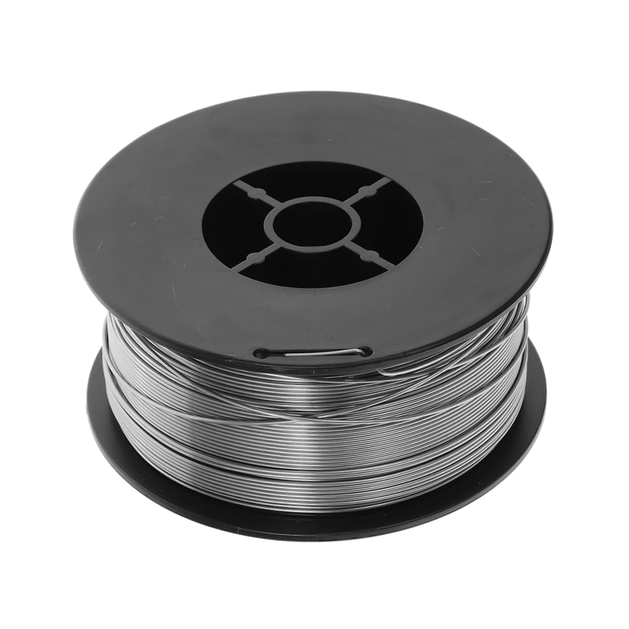 MAGICLULU Filo per Saldatura Senza Gas 0, 8mm Acciaio al Carbonio Argento | Bobina da 1kg, Facile da Usare, per Progetti di Saldatura e Impieghi Vari