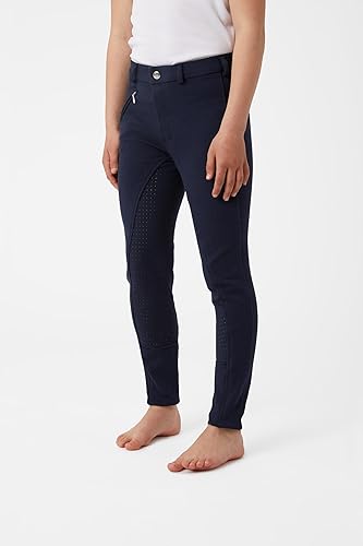 Miniatura 4 de HORZE Active Kids - Pantalones de equitación unisex con agarre de silicona para asiento completo