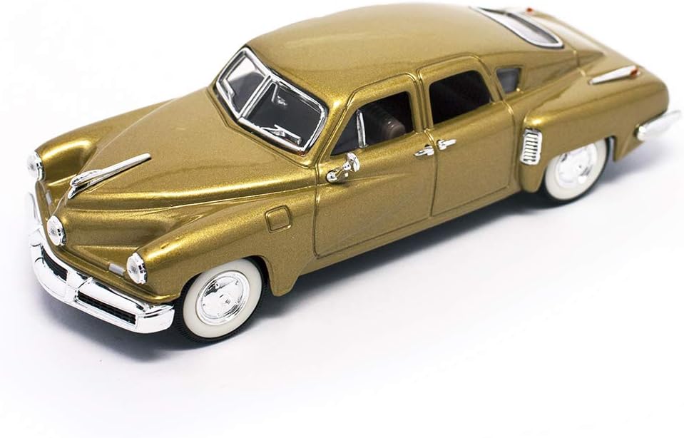 Road Signature 43201GLD 1948 Tucker Gold Signature Series 1/43 Diecast Model Car