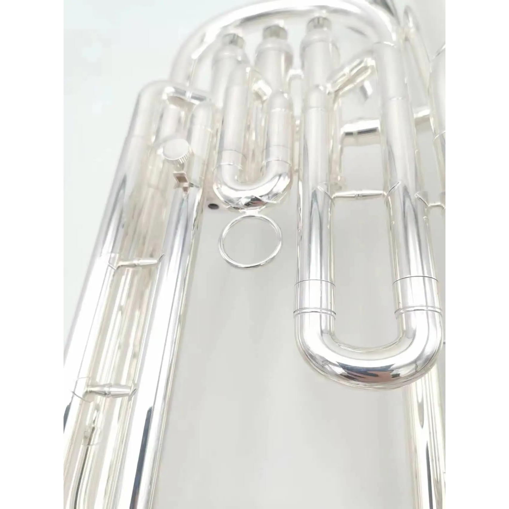 Amazon | プロフェッショナルユーフォニアム 真鍮 銀メッキ バリトン B