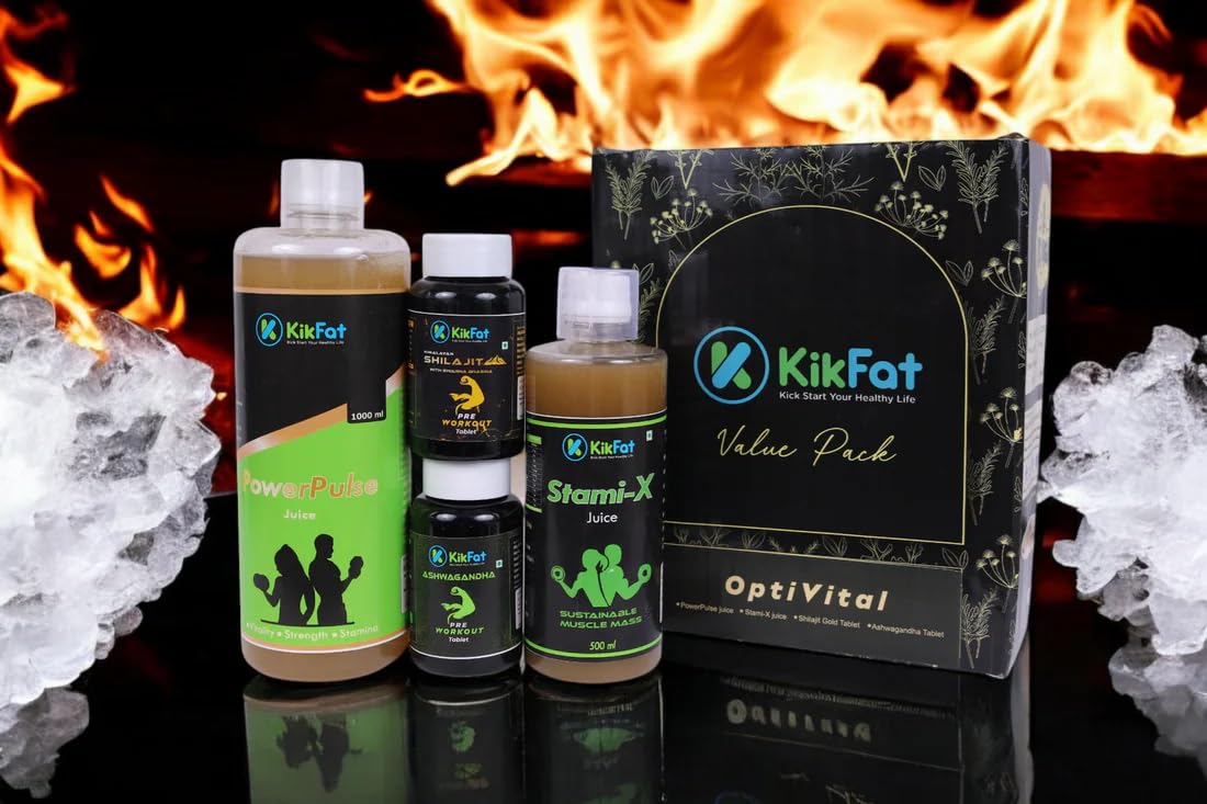 KikFat OptiVital Multivitamin for Men & Women – Daily Energy, Immunity & Wellness Support - 60 Tablets KikFat OptiVital Multivitamin for Men & Women – Daily Energy, Immunity & Wellness Support - 60 Tablets