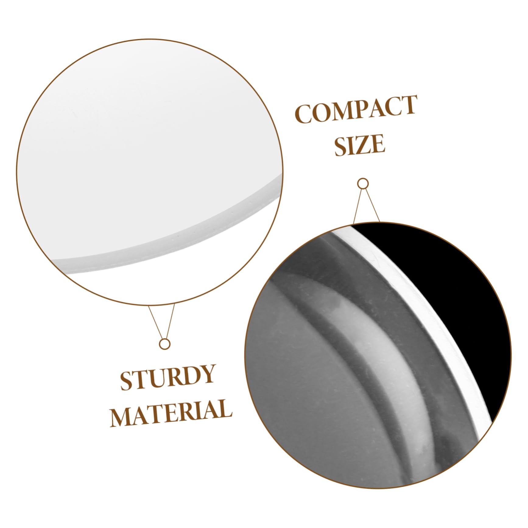 Hohopeti Optical Glass Biconvex Lens for Physics Experiments Focal Teaching Tool for Middle School Science Classes