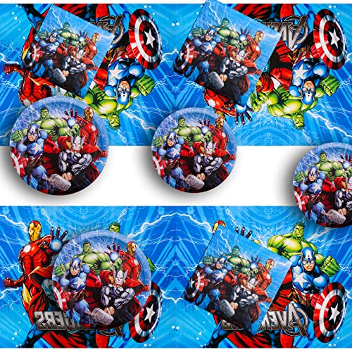 41 Pezzi Set Stoviglie per Feste Kit Compleanno