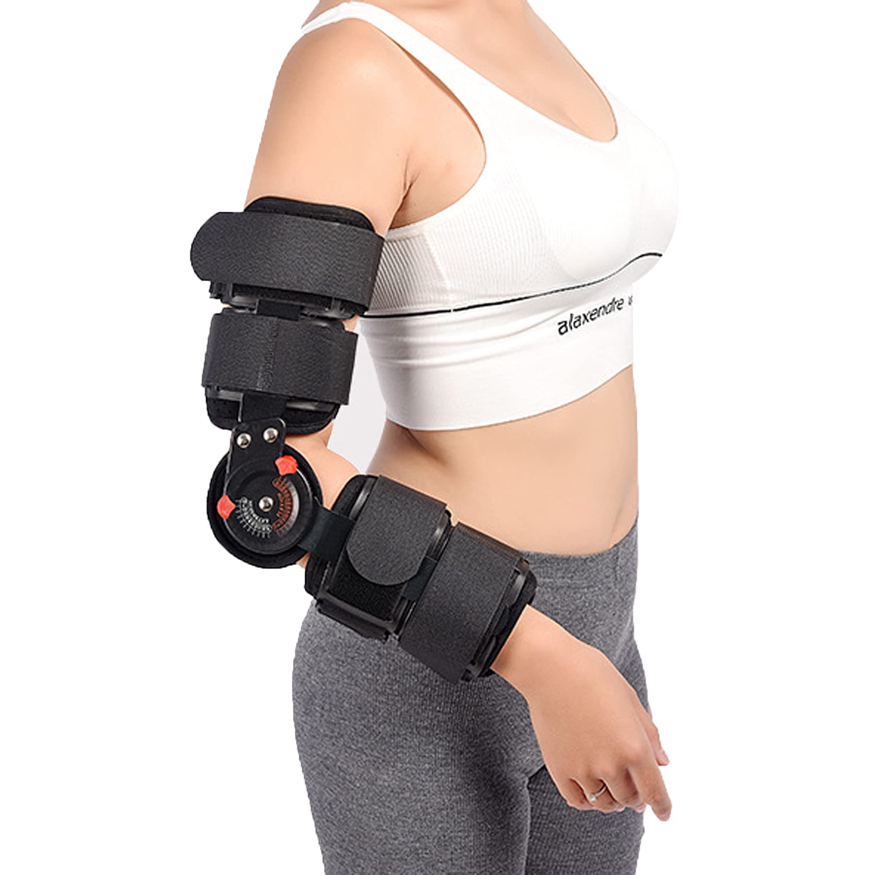 Ellbogenstütze Mit Scharnier Post-Operative Unterstützung Elbow Ellenbogen Orthese für Kreuzband Verstauchung Arthritis-sehnenentzündungen Post-Operative Unterstützung