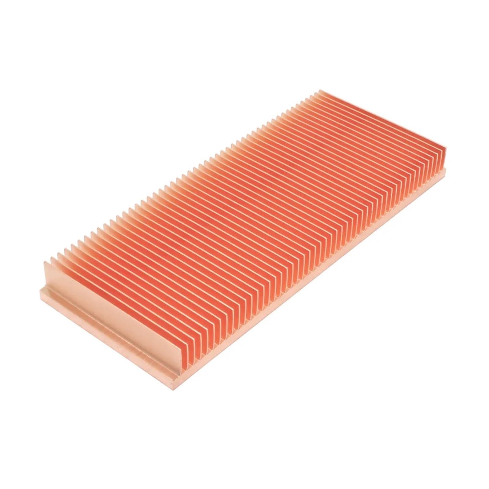 100x40x10mm Rame Puro Dissipatore di Calore Skiving Pinna Fai da Te del Radiatore for Chip Elettronico IC RAM Raffreddamento del Dispositivo