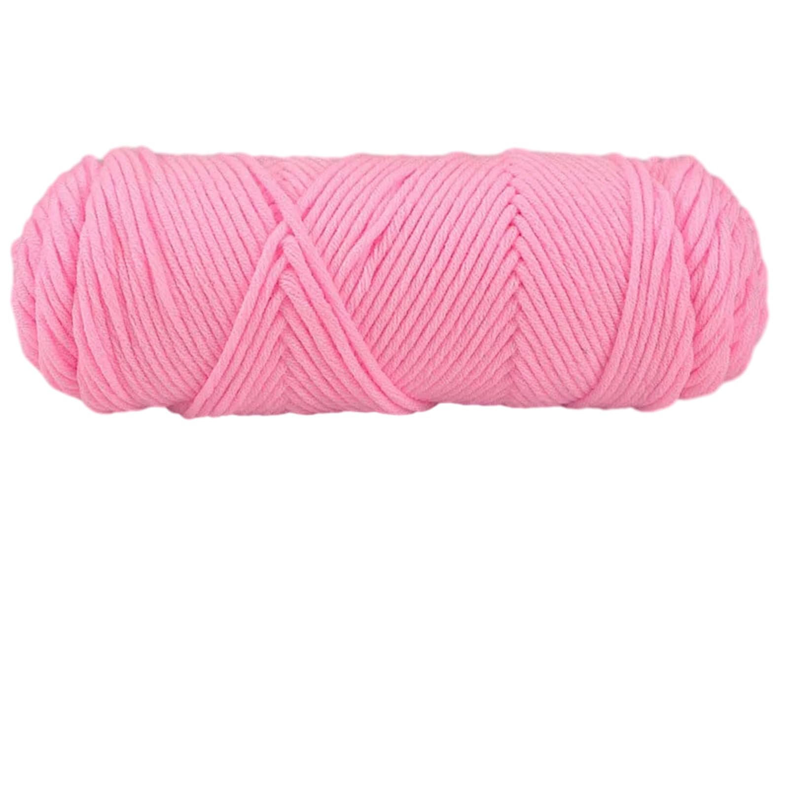 Jazuaiao Hand Knitting Wools Crochet Yarn Weave Thread Sweater Soft Silk Milk Cotton Thick Knitting Scarf Crochet Wool for Crocheting