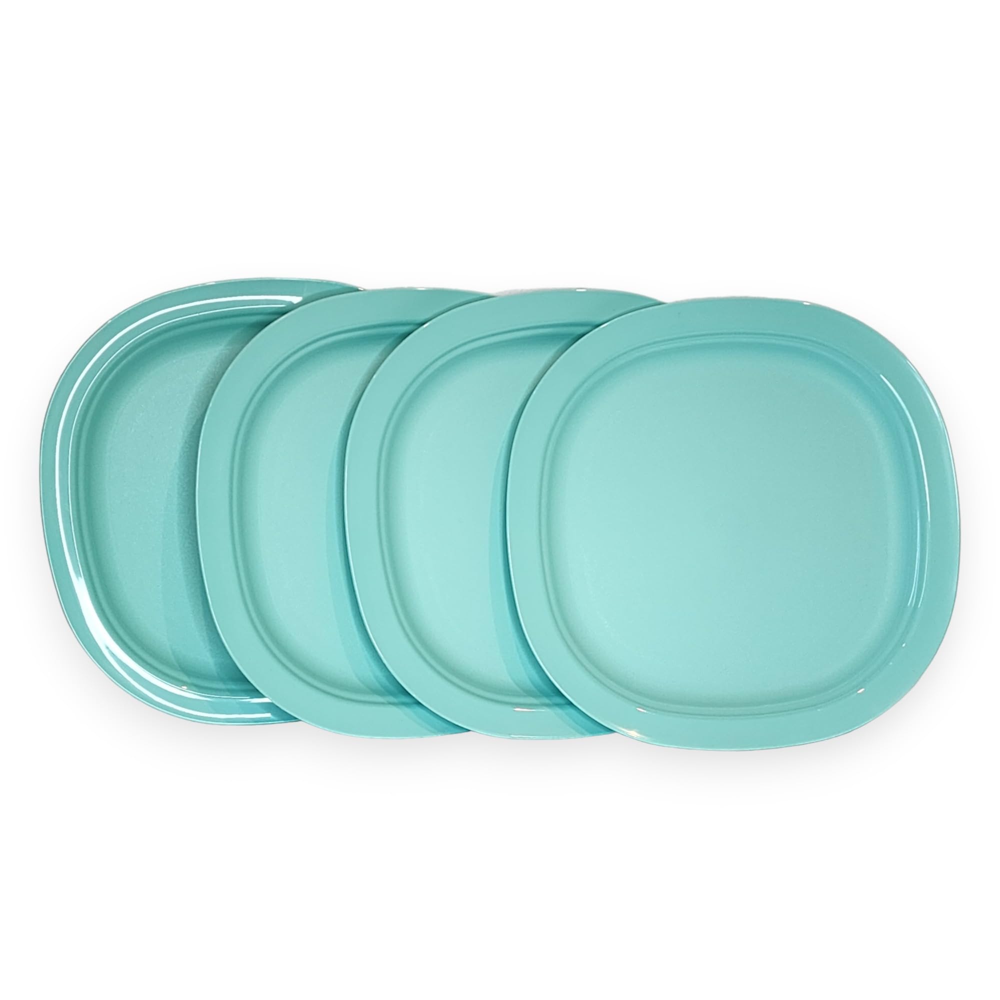 Amazon.com | Tupperware Microwave Reheatable Luncheon Plates 9.5