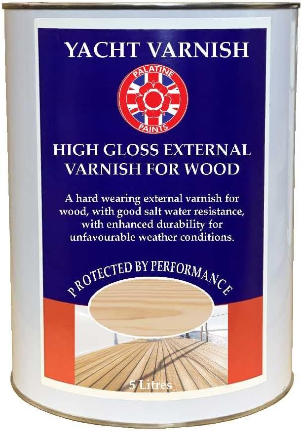 RONSEAL Yacht Varnsh Clear Gloss Outdoor 2.5l - Revew #ronseal - YouTube