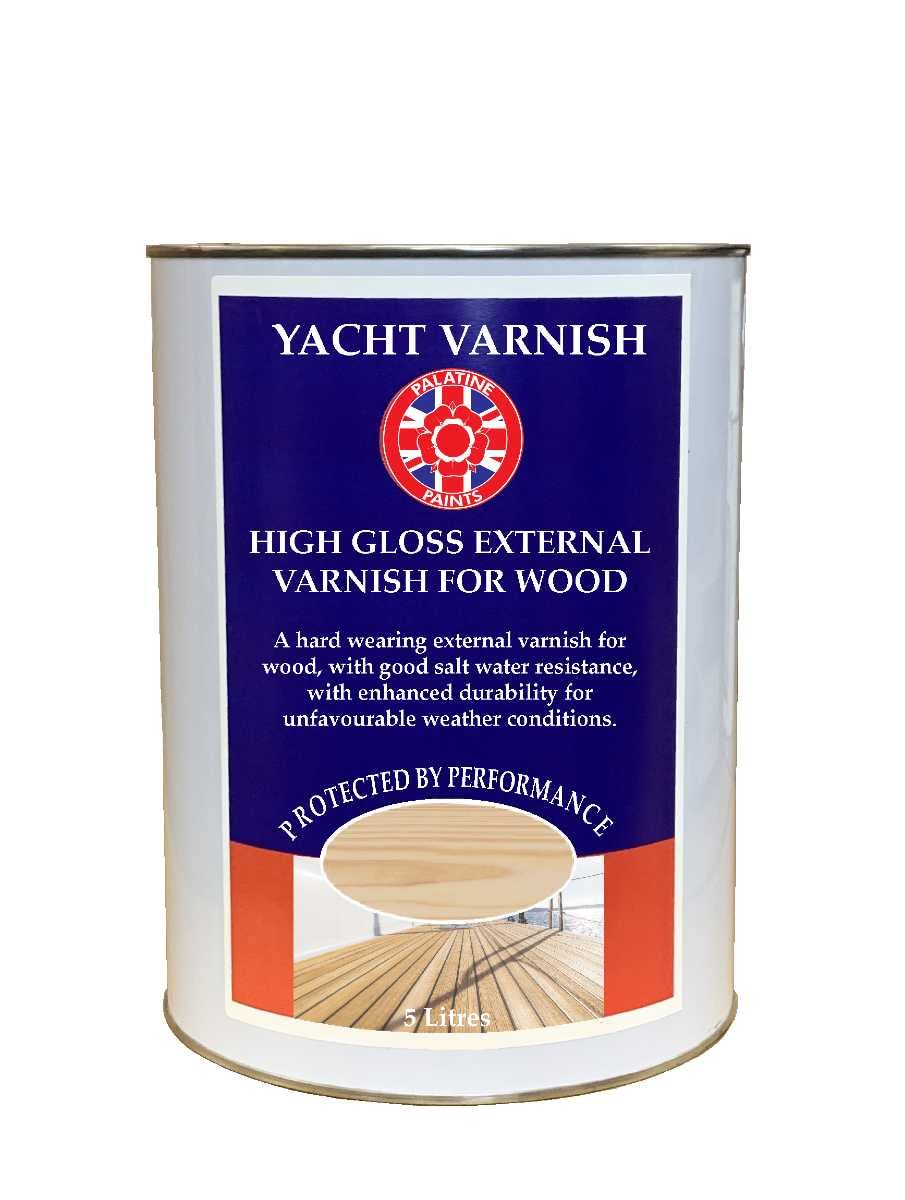 Yacht Varnish, Clear Gloss for External Wood | 5lt