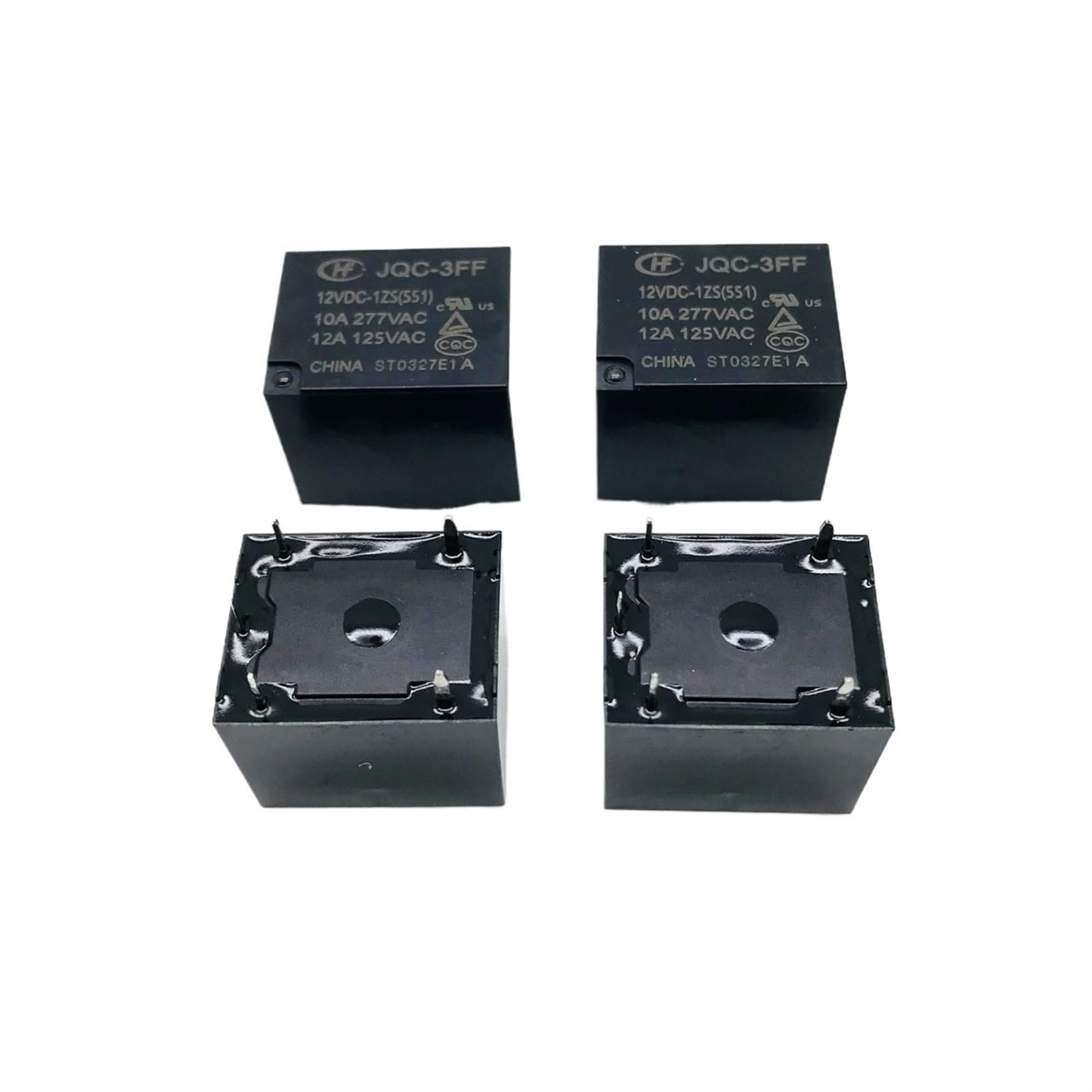 Relais HF3FF-012-1ZS 12VDC composants de commutation précis 5 broches - 3