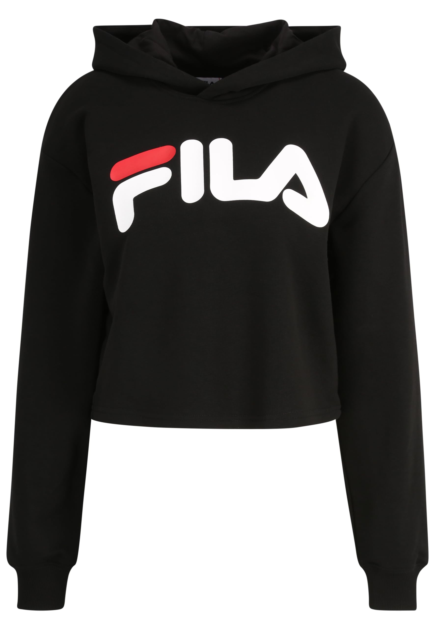 FILA Lafia Cropped Logo Hoody Sudadera con para Mujer