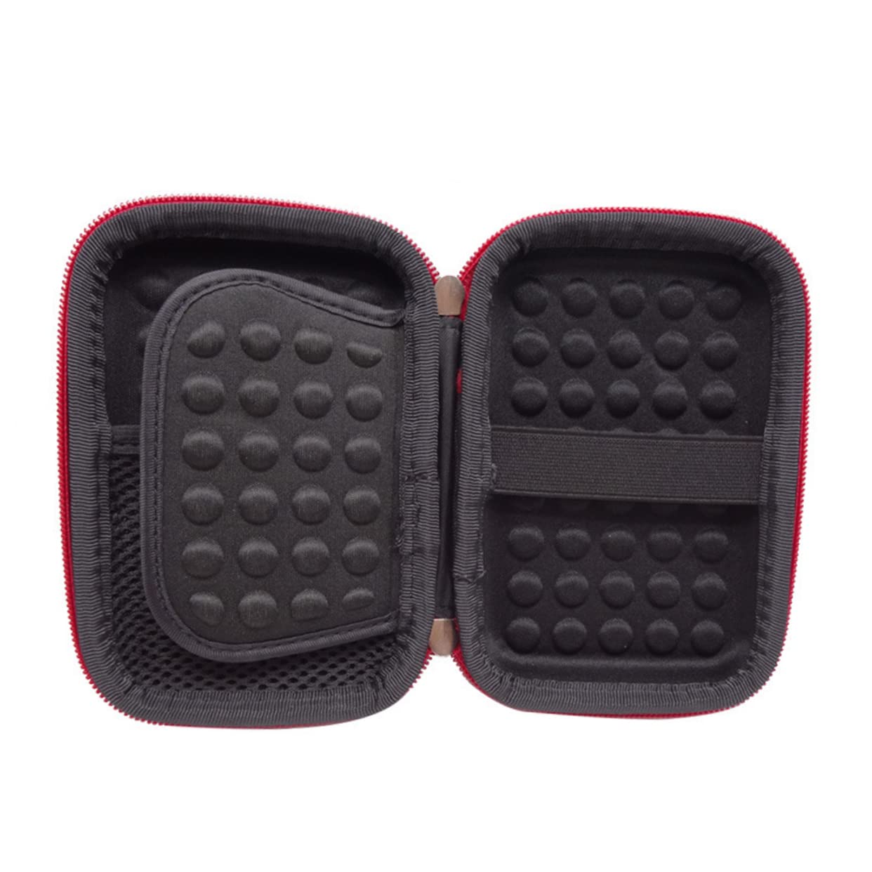 COLLBATH 3pezzi Organizer Elettronico Portatile Per Cavi e Piccole Elettroniche Custodia Da Viaggio Nero Per Caricabatterie e Dischi Esterni