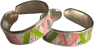 svan fine silver jewellery Silver Chest 925 Silver Toe Rings for Women Stylish Silver Bands for Girls-picture-36