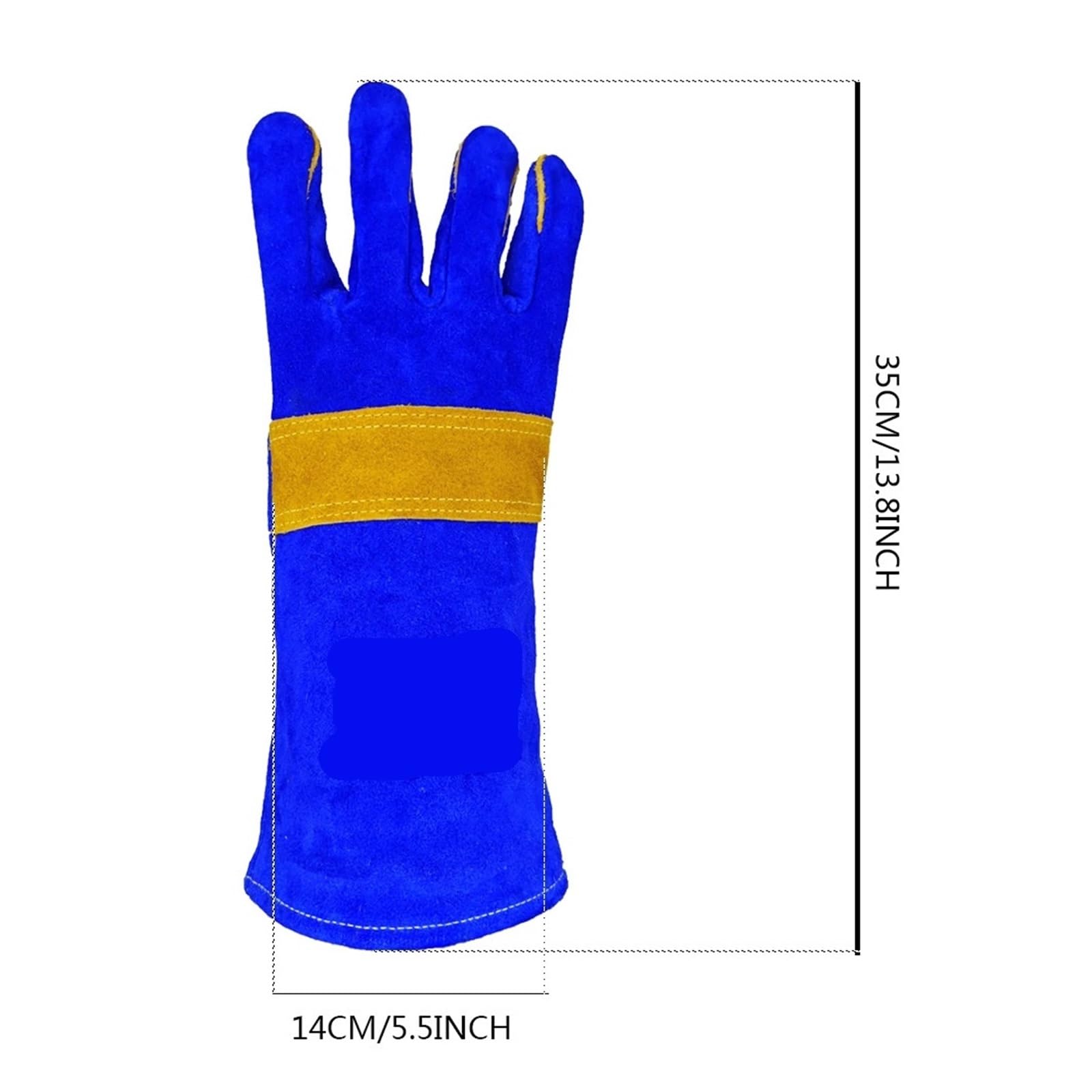 Gants de sécurité for soudure en cuir vache, gants travail for le soudage