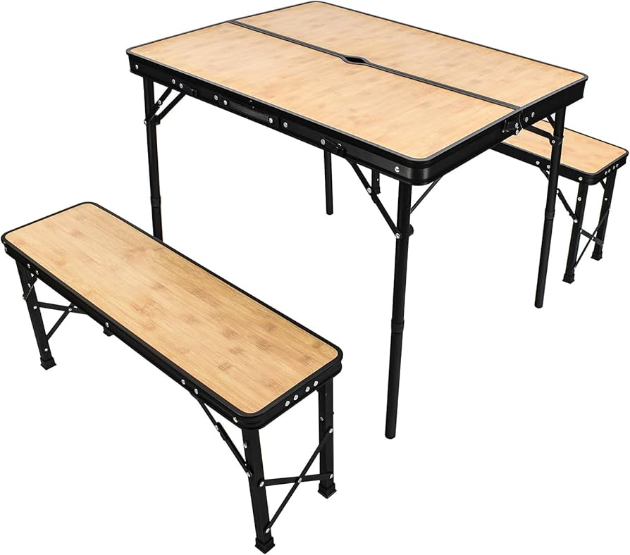 折りたたみテーブルとベンチセット Amazon.co.jp: 通販のトココ アウトドア テーブル チェアセット ベンチ