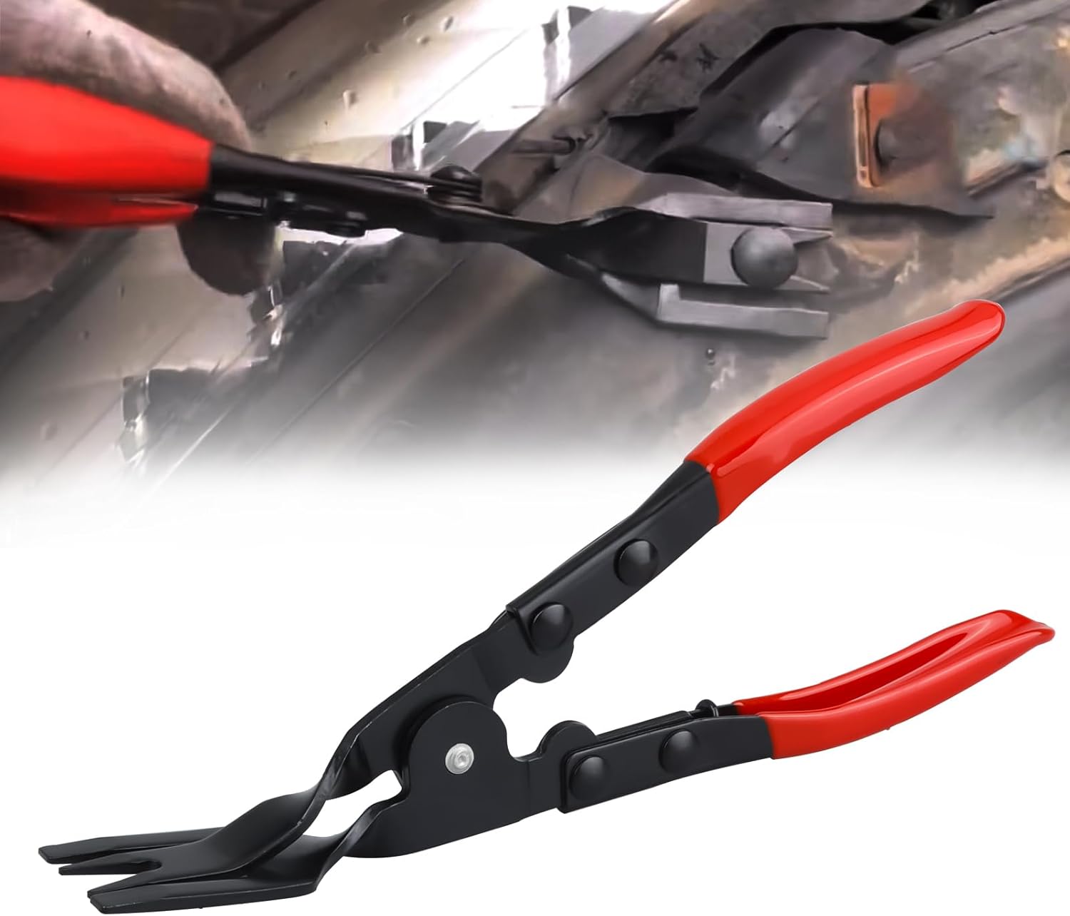 Plastic Rivet Remover Plier Trim Clip Removal Plier, Fastener Rivets