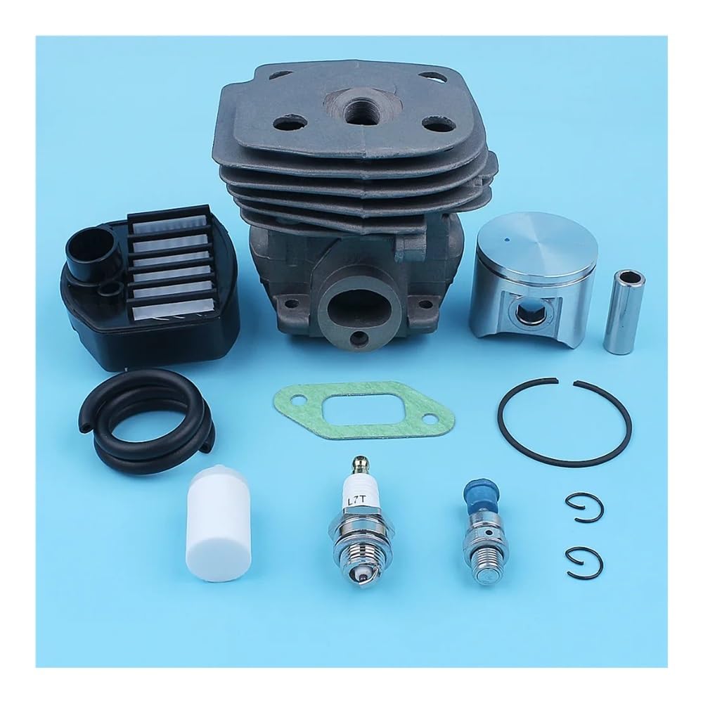 Kit de línea de gas for filtro de aire y combustible de pistón de cilindro for motosierra CS 2159, CS 2156, CS2159, CS2156 EPA, puerto Nikasil de gran calibre de 47 mm accesorios para cortacésped