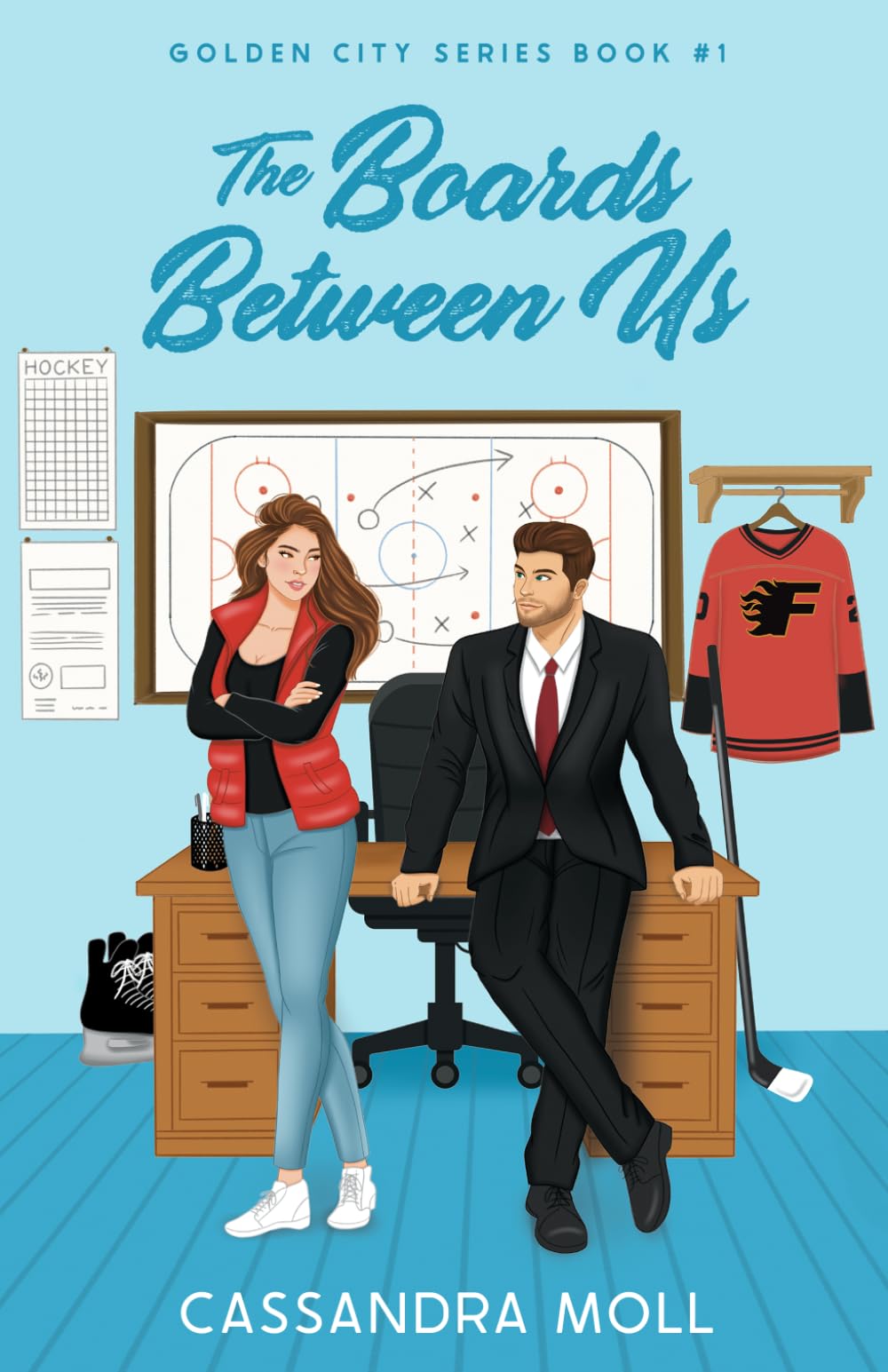 The Boards Between Us (Golden City Series)