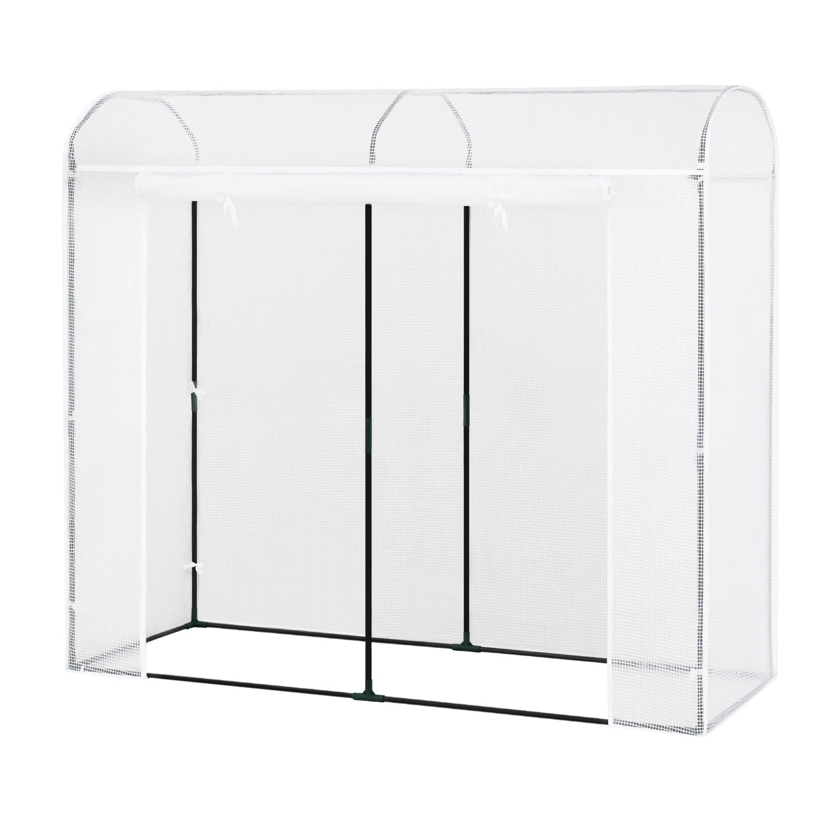 WOLTU Foil Greenhouse Winterproof for Growing Tomatoes 172x70x200cm, White