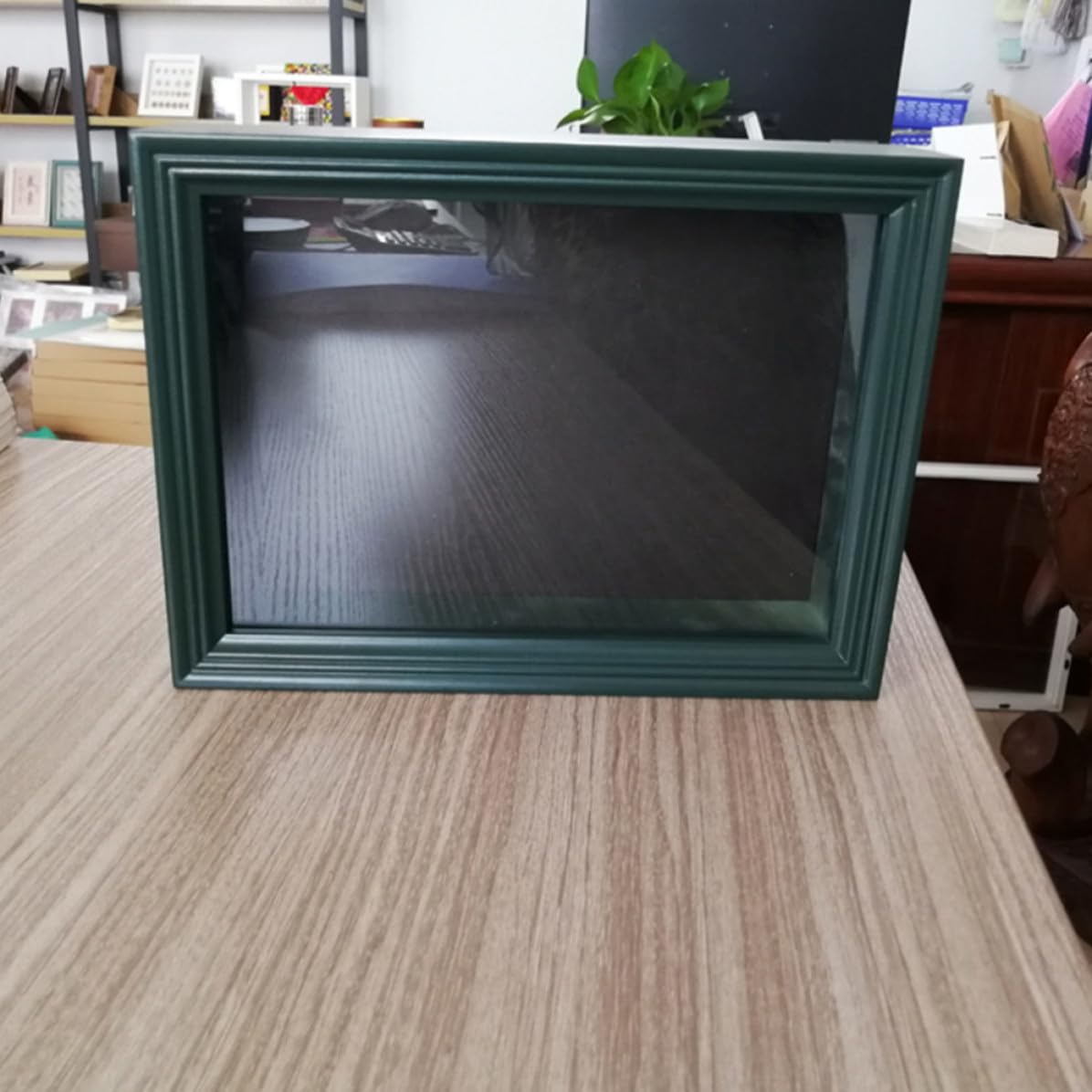 Marco de Fotos Delicado de Pvc para Fotos de Boda y Parejas, Diseño Simple Excelente Acabado para Ambientación del Hogar