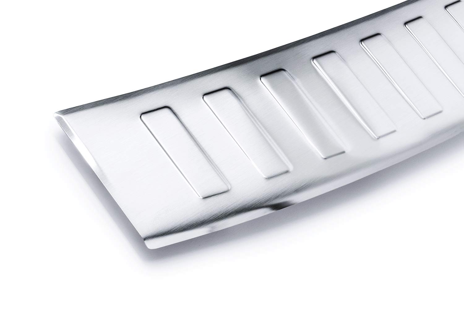 teileplus24 L523 Protezione Paraurti Acciaio Inox per Peugeot 508 SW 2010-2018 con Bordo