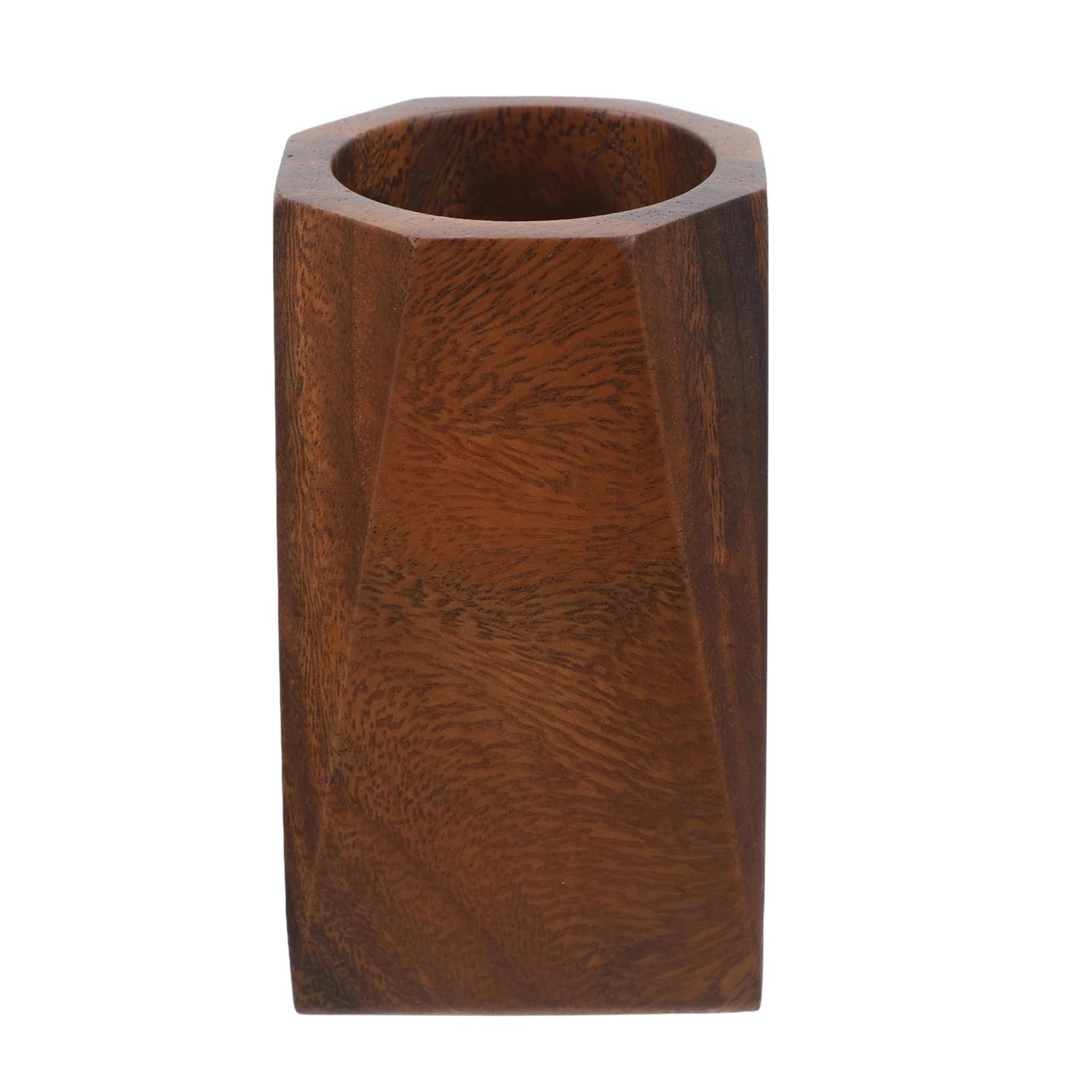 Stifthalter für den Schreibtisch, Stifthalter aus Holz, gefertigt schwarzem Walnuss-Schreibtisch-Organizer