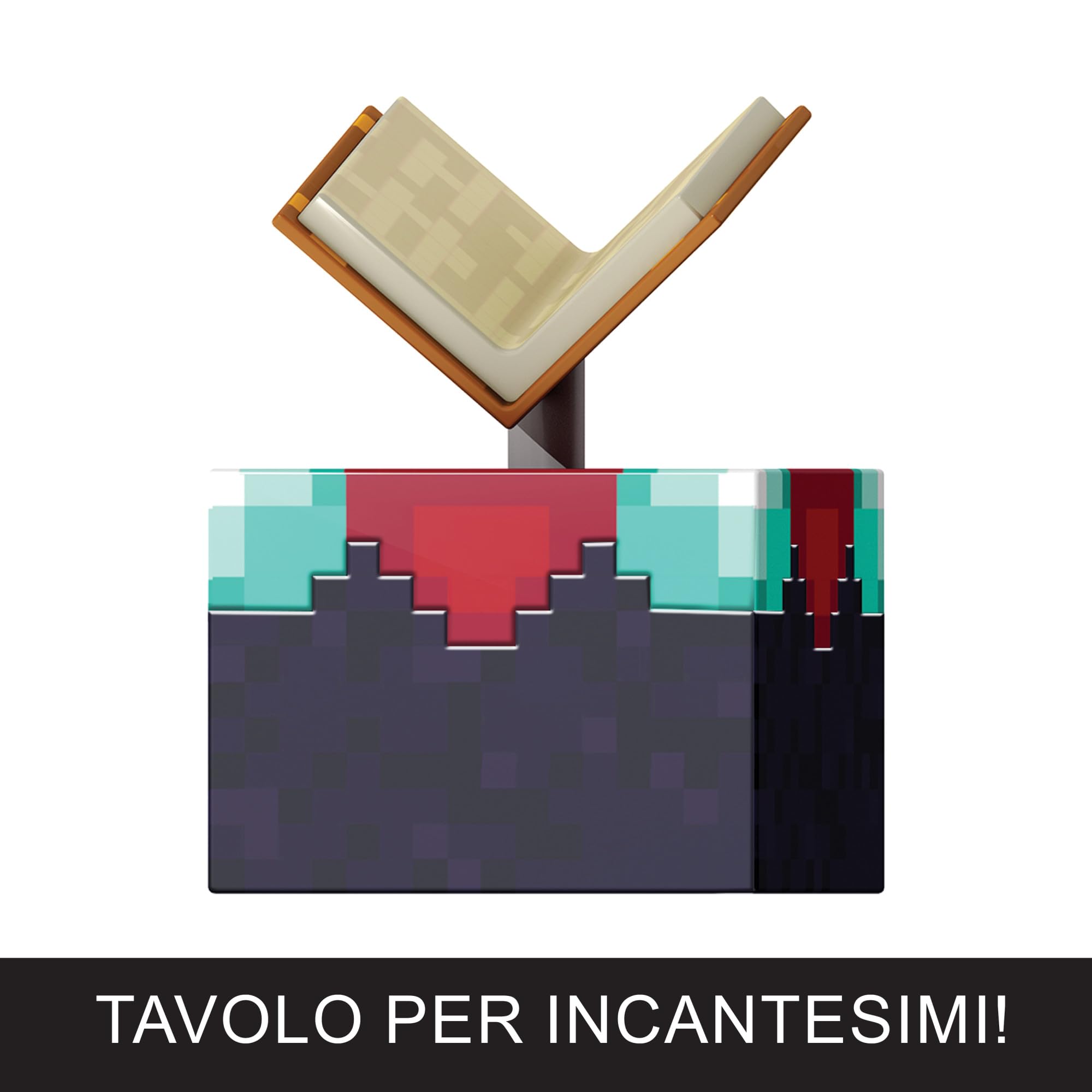 Mattel Minecraft - Steve Livello Diamante, action figure alta 14 cm con design pixelato e 3 accessori inclusi, personaggio dal videogioco da collezione, giocattolo per bambini, 6+ anni, HTM05