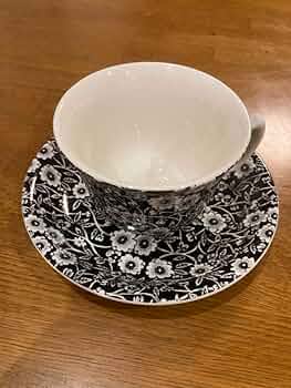 ★レア　バーレイ　ブラックキャリコ　ディナープレート　2枚セット ☆レア バーレイ ブラックキャリコ ディナープレート 2枚セット