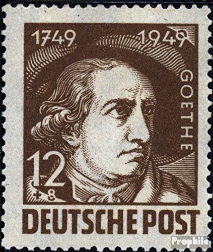 Briefmarke Sowjetische Zone 1949 Goethe – Gestempelt, Katalog-Nr. 234, Sammlermarke Von Prophila Collection