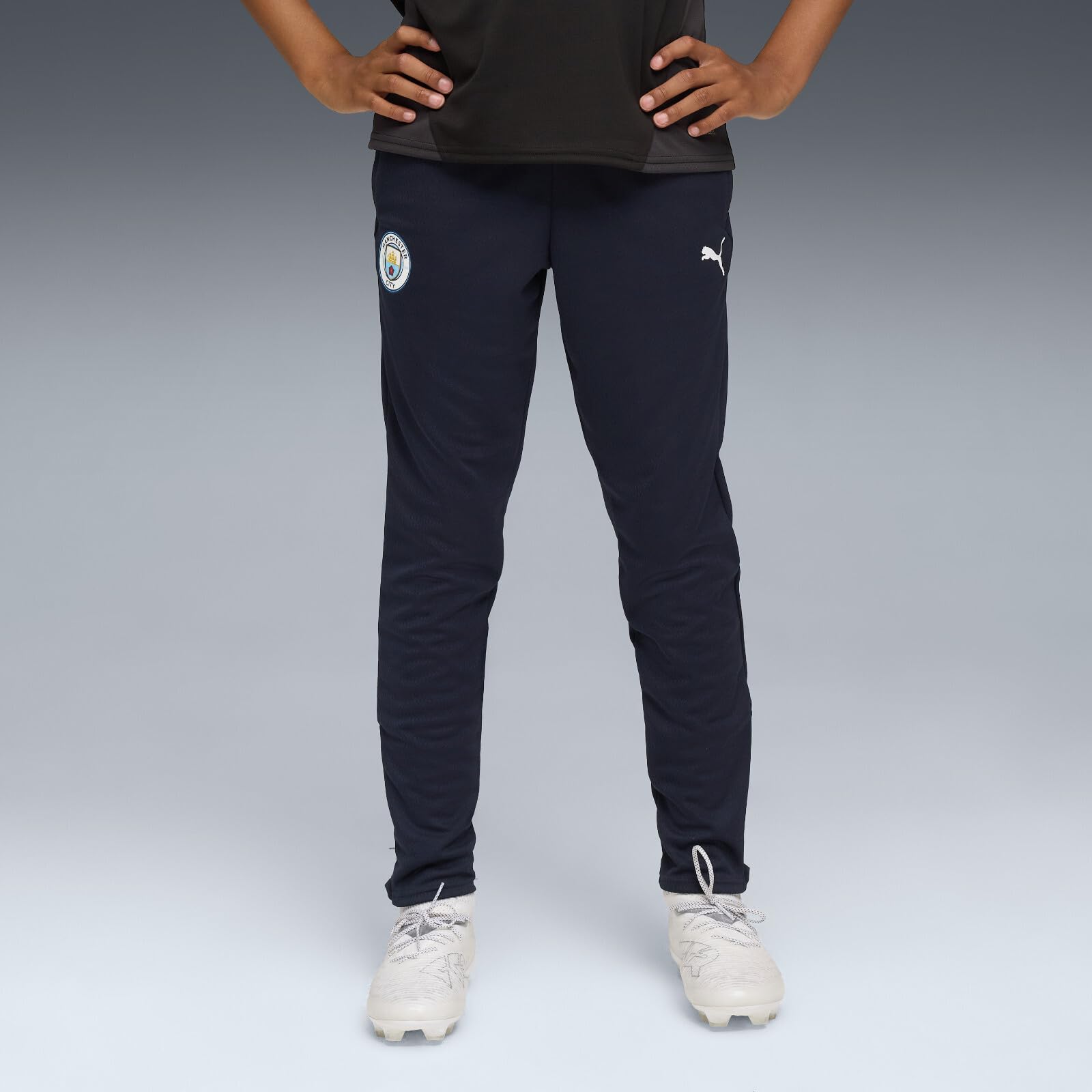 Puma Manchester City FC Kinder Trainingshose mit Tasche 25/26