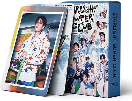 SKZ Photocards, Pack of 55 SKZ Lomo Cards, Must-Have for Fans
