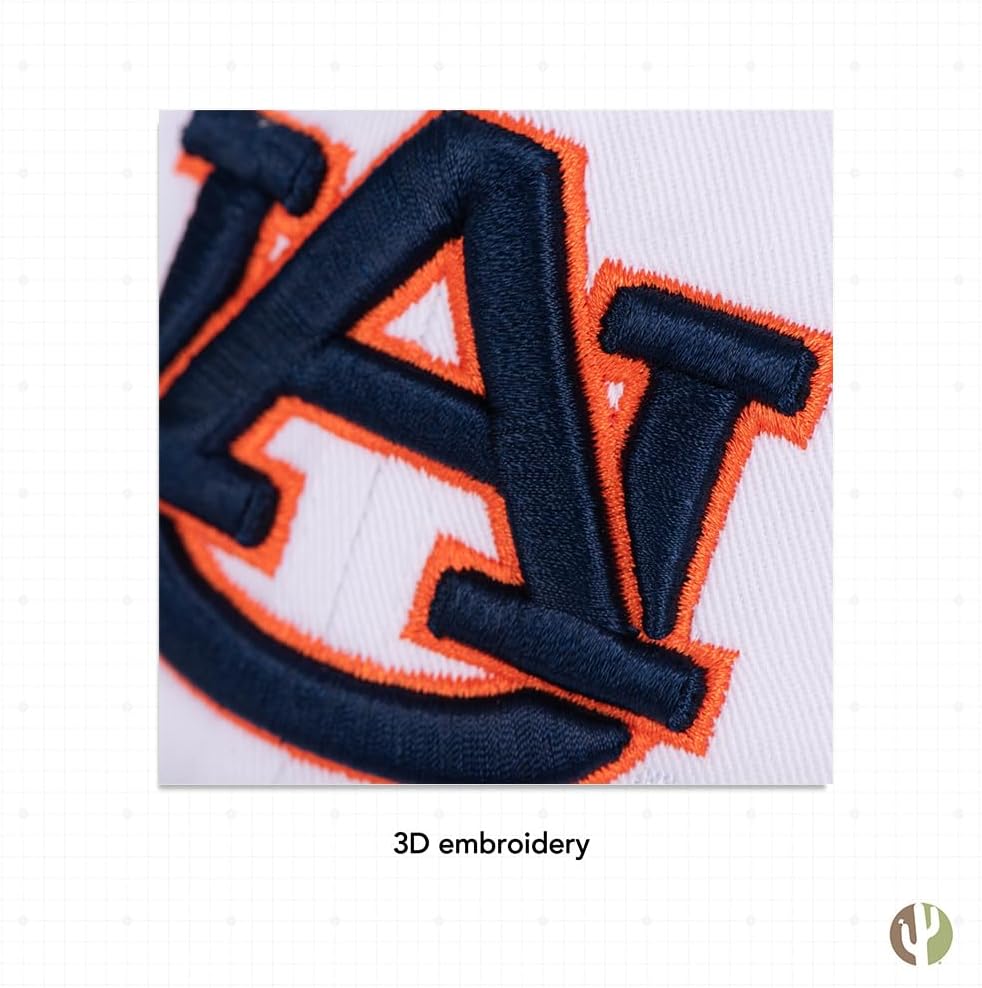 Desert Cactus Auburn University Baseball Hat Tigers War Eagle Brimmed Embroidered Hats Cap Adjustable Cloth Strap Adult - Image 5