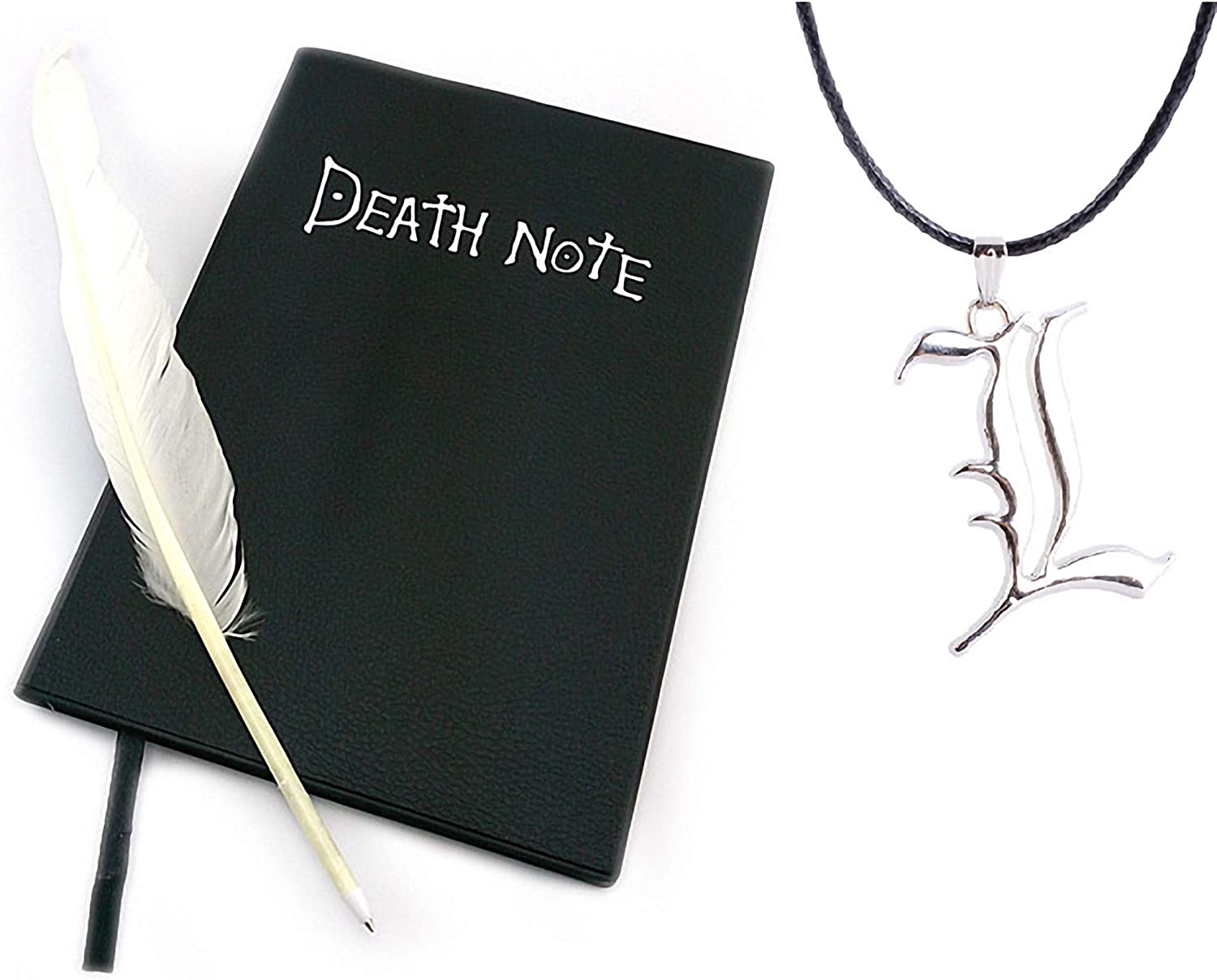 Death Note Notebook Replica - Taccuino Anime Con Copertina In Ecopelle, Formato A5, Per Appunti E Cosplay