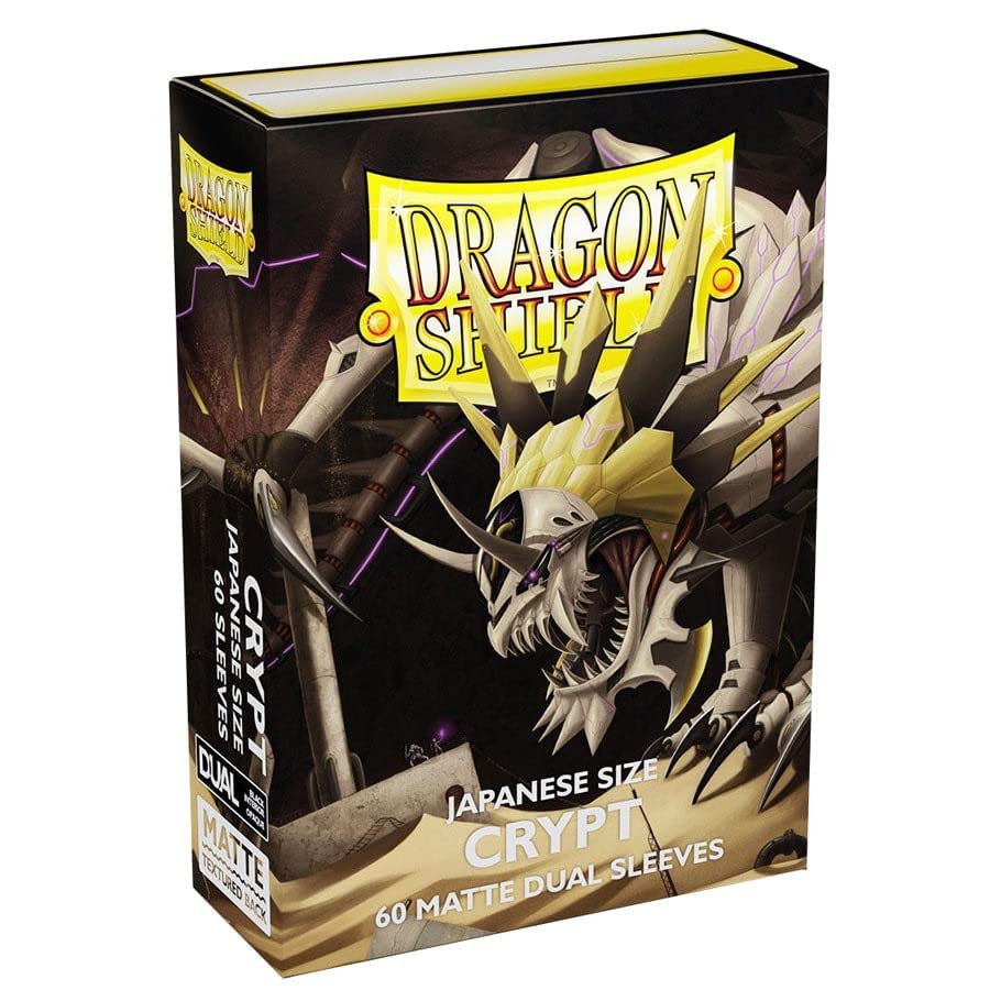 Amazon.com: Dragon Shield Dual Matte Mini Japanese Crypt 60 ct