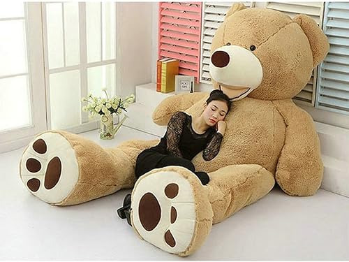 Vista 2 de Abrigo de oso súper gigante de 8.5 pies, cubierta exterior de oso de peluche, gran concha, el mejor regalo para cumpleaños, día de San Valentín